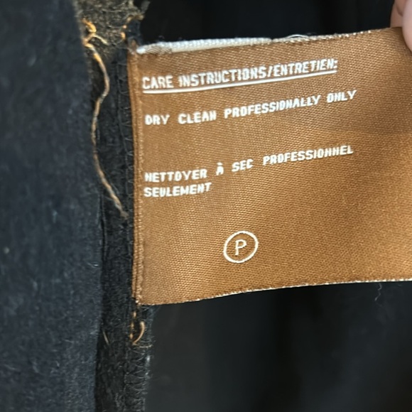 Melanie Lyne Wool Blend Open Cardigan Sweater black and grey Women size M - Picture 11 of 13